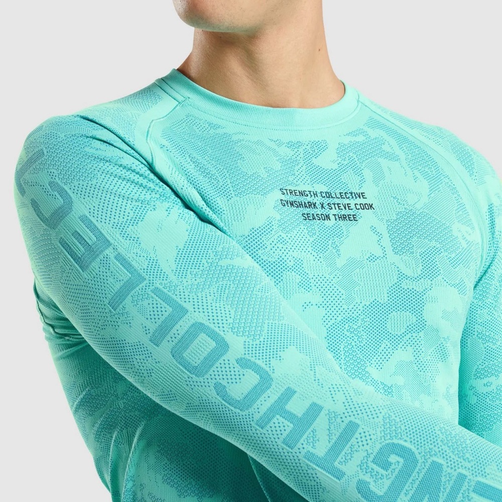 Gymshark M long sleeve workout shirt
